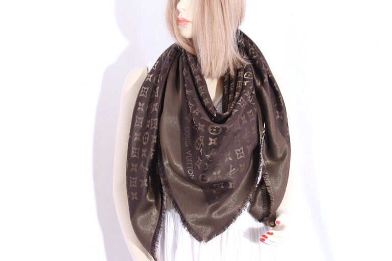 louis vuitton seidentuch monogram