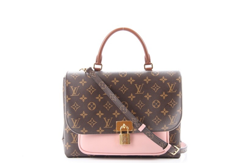 Louis Vuitton Marignan Pink rosa Monogram Canvas M44257 