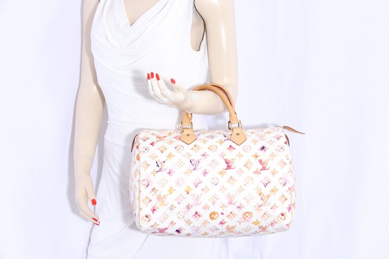 Louis Vuitton Speedy 35 Watercolor Canvas M95752