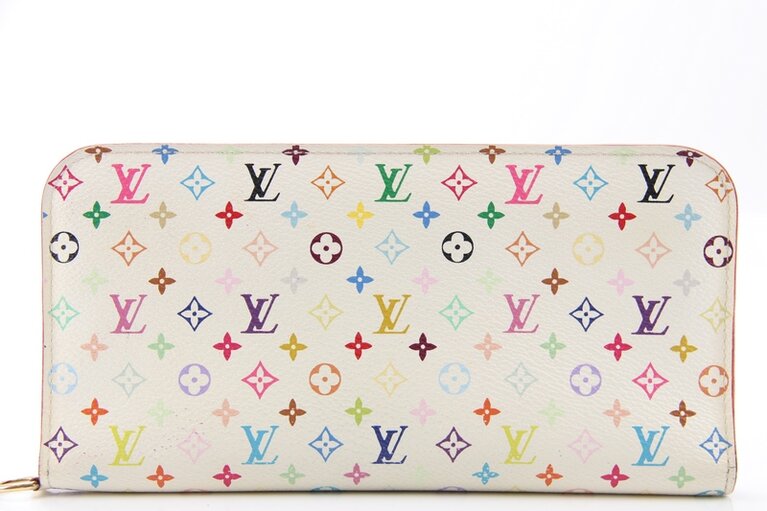 Louis Vuitton Portemonnaie Insolite Weiss Monogram Multicolore