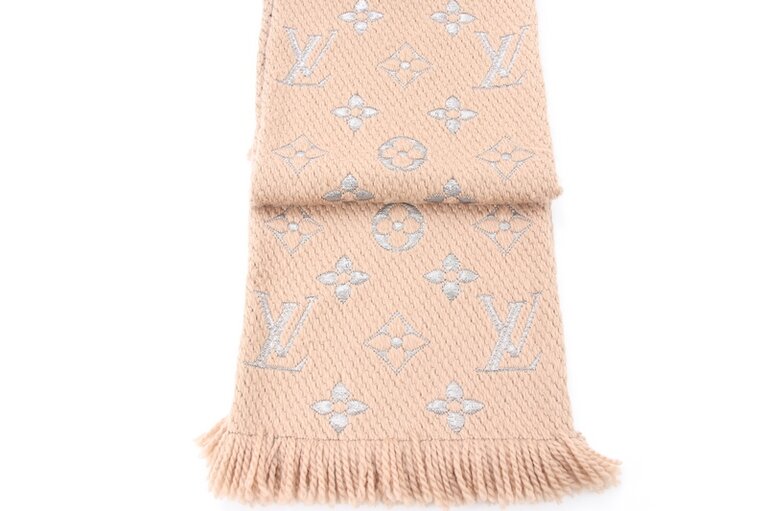 Louis Vuitton Logomania Shine Schal Beige M75834