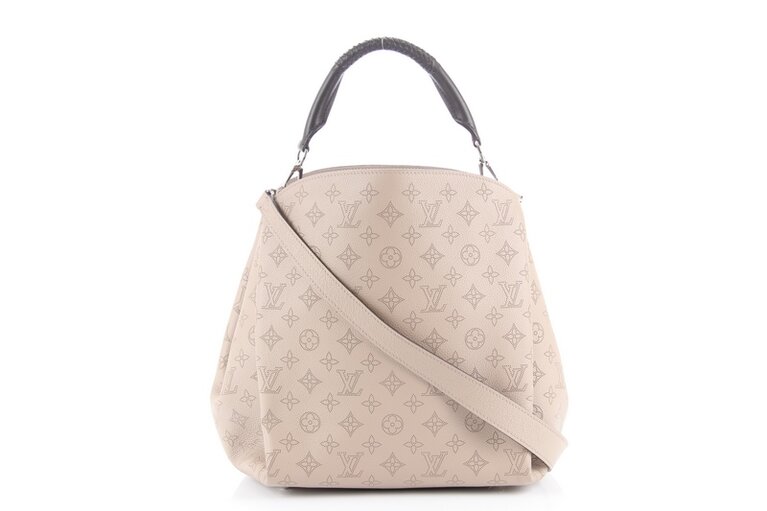 Louis Vuitton Babylon PM Two-Way Bag Galet Mahina Leder M50032