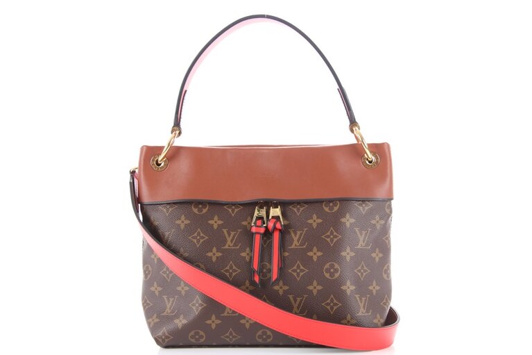 Louis Vuitton Monogram Canvas and Tricolor Leather Tuileries NM