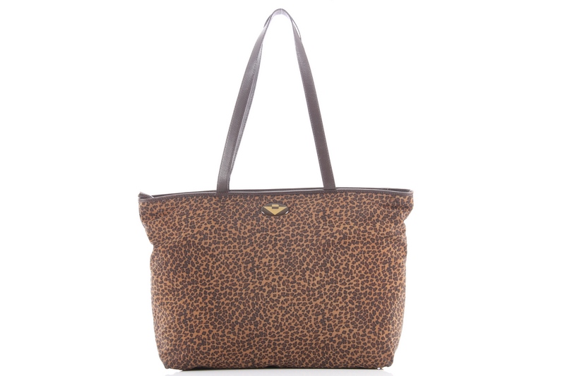 Stylische Leo Shopper Tasche Damen - Leopardenmuster Nylon Für Arbeit, Einkauf & Freizeit