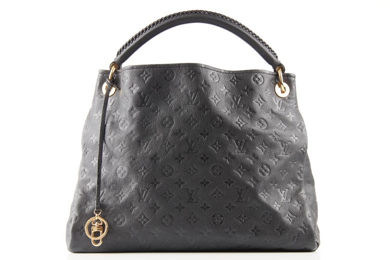 Louis Vuitton Artsy MM Schwarz Monogram Empreinte M41066 