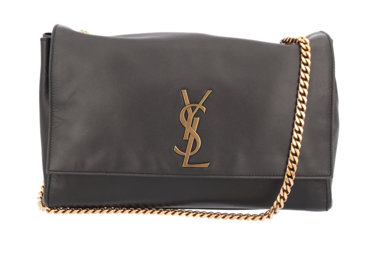 ysl アタッシュケース Saint Laurent Medium Kate Reversible Tasche Schwarz 5538040UD7W1000
