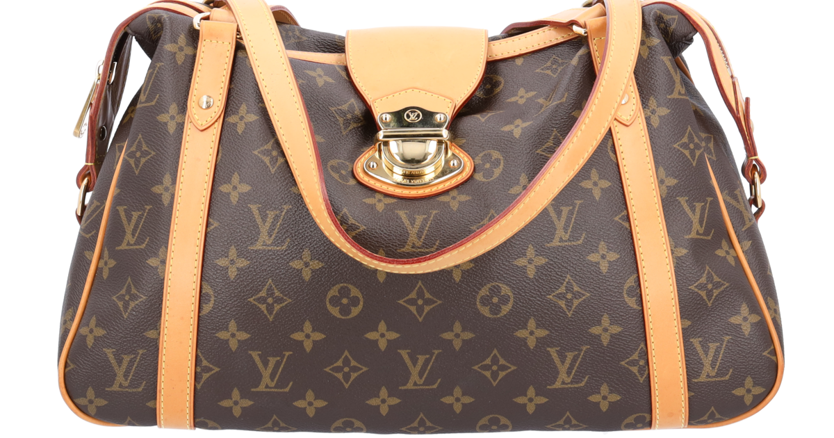 LOUIS VUITTON ルイ・ヴィトン M51185 モンソー ハンドバッグ LOUIS