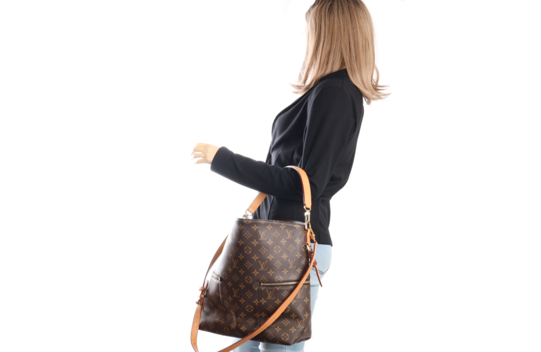 Authentic Louis Vuitton Monogram Melie Shoulder Bag M41544