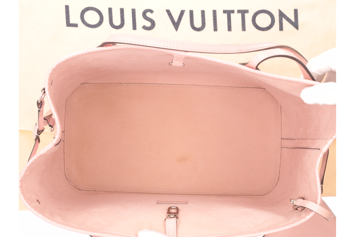 Louis Vuitton Neverfull MM Rose Ballerine Epi M41091
