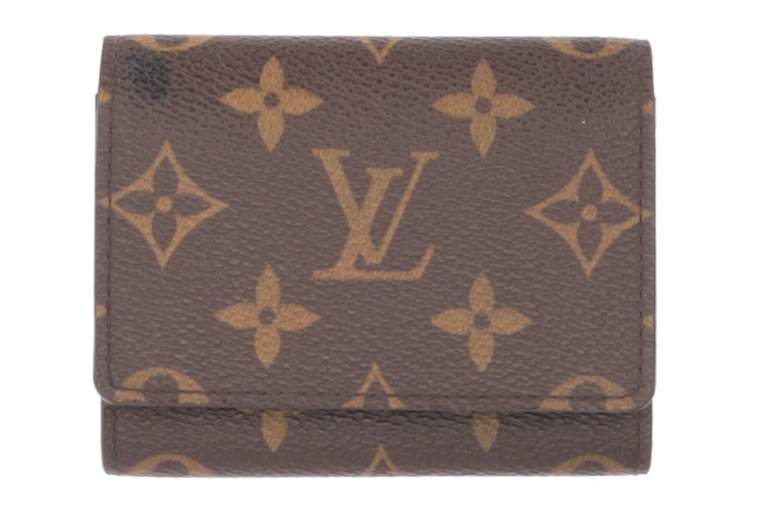Louis Vuitton Kartenetui Envelope Cult Visit Card Monogram Canvas M63801
