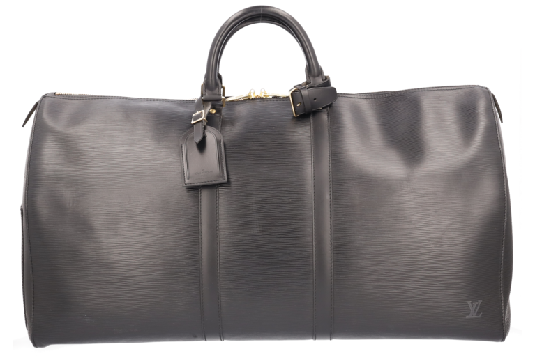 Louis Vuitton Keepall 55 Schwarz Epi M42952