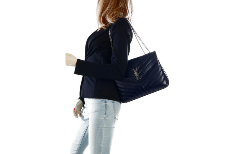 Yves Saint Laurent Camerabag Lou lou Medium Blau Navy