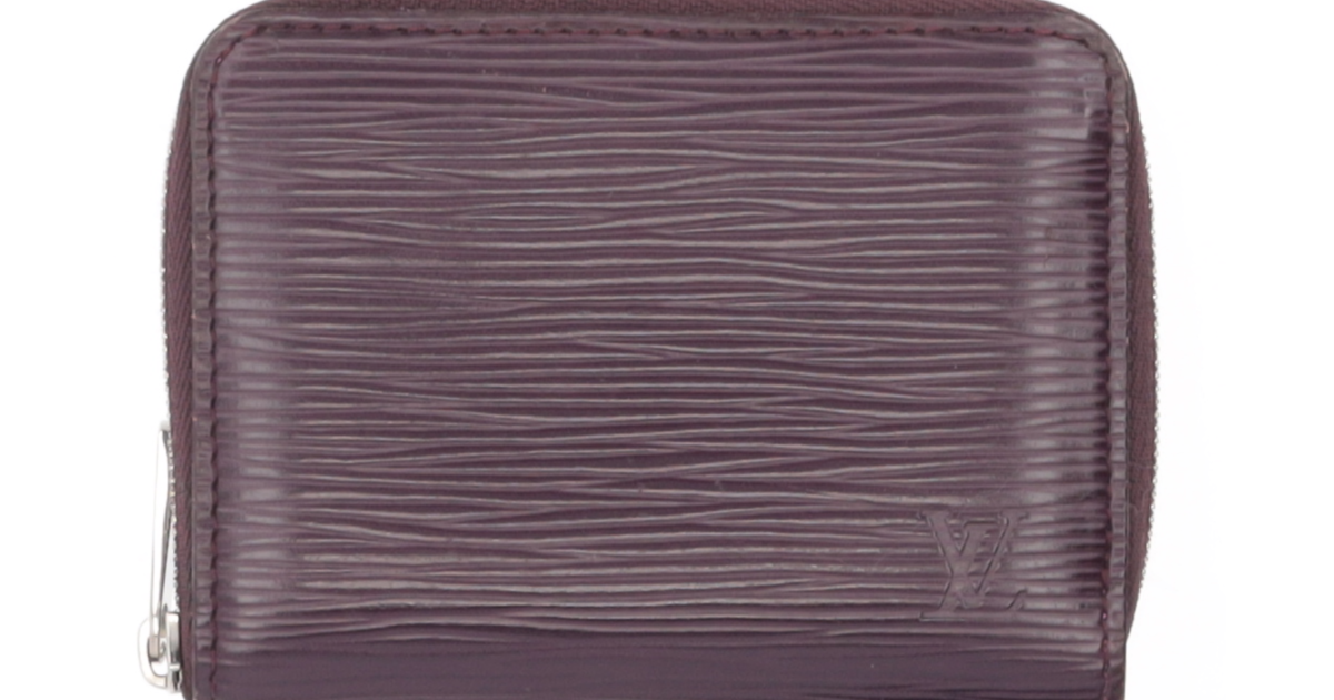 Louis Vuitton Portemonnaie Zippy Coin Epi Cassis M6015K